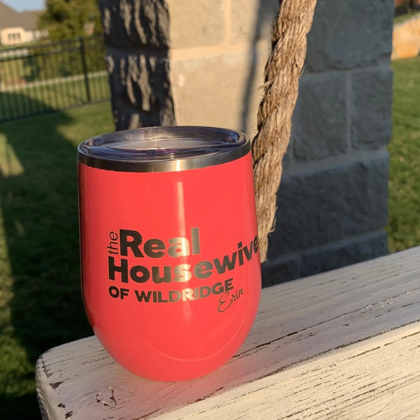 12 oz. Stainless Steel Wine Tumblers - Gloss Finish