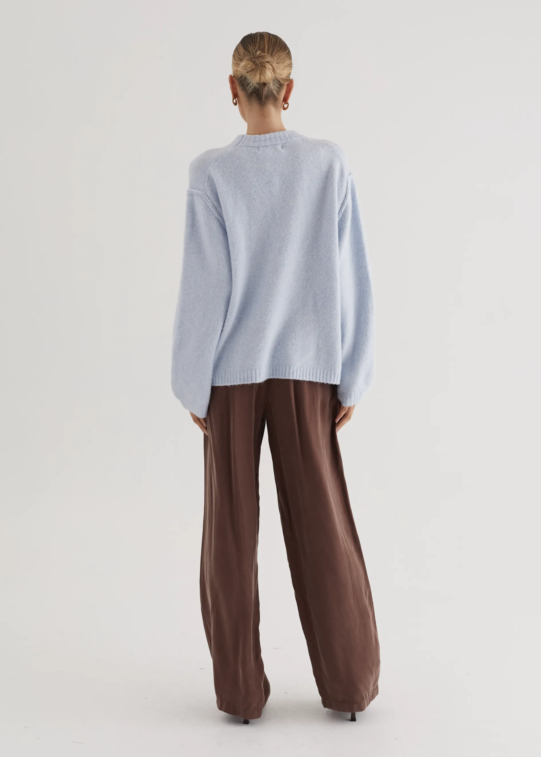 April Sweater - Sky Blue