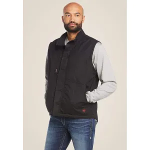 Ariat Men's Workhorse Flame Resistant Insulated Vest Black - 10024030