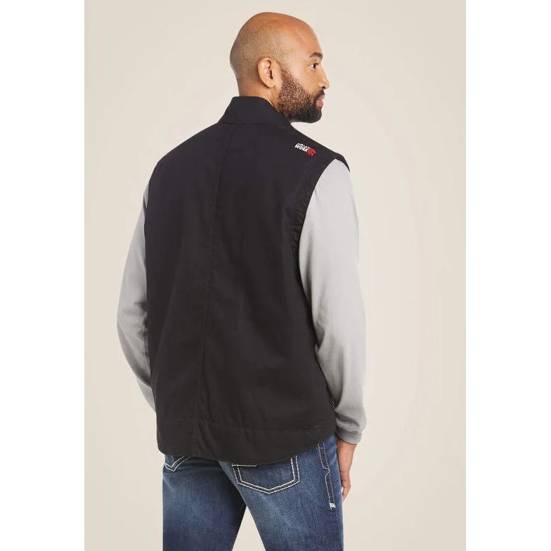 Ariat Men's Workhorse Flame Resistant Insulated Vest Black - 10024030