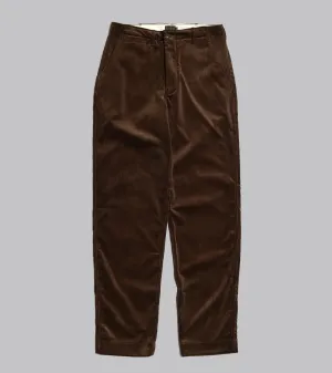Army Chinos Corduroy Dark Brown