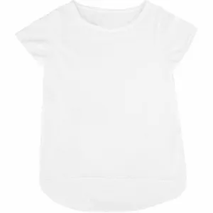 Asher  Baby Tee White