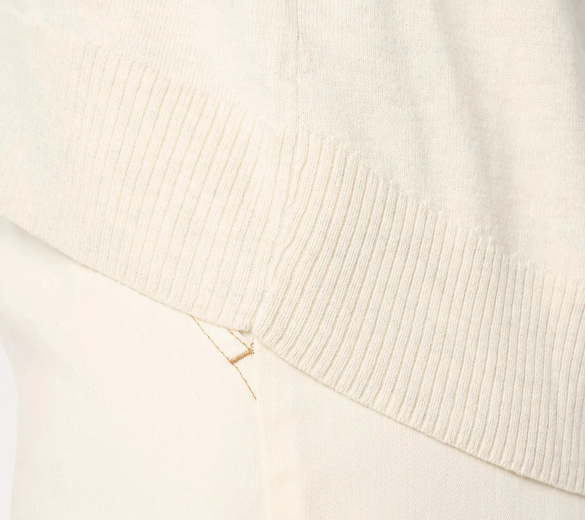 Attitudes by Renee Sweater with Hi Low Hem