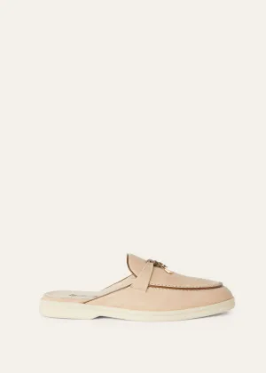 Babouche Charms Walk  in Camel Suede