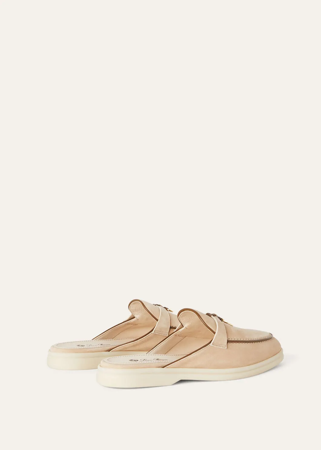 Babouche Charms Walk  in Camel Suede