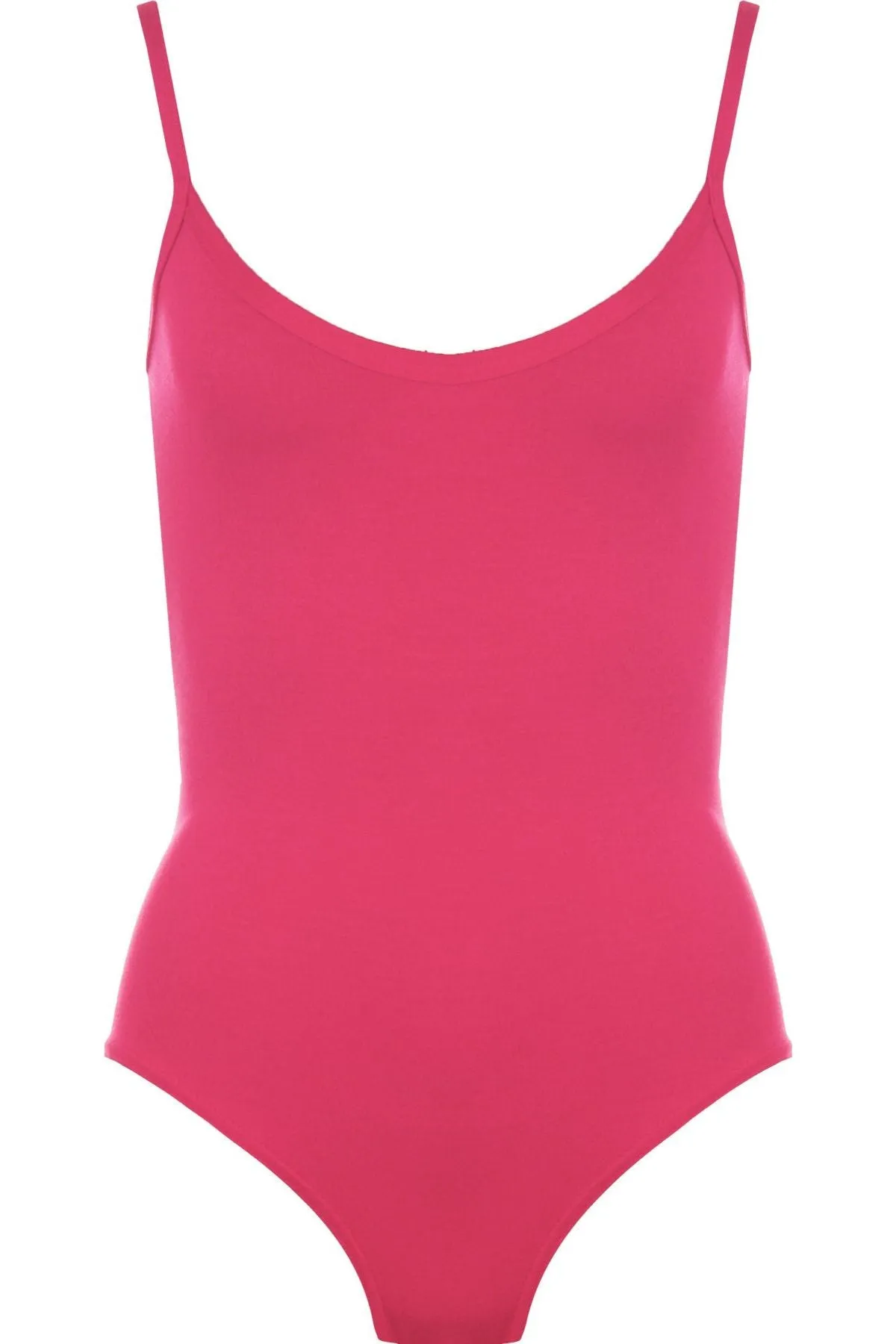 BASICS Solid Scoop Neck Bodysuit