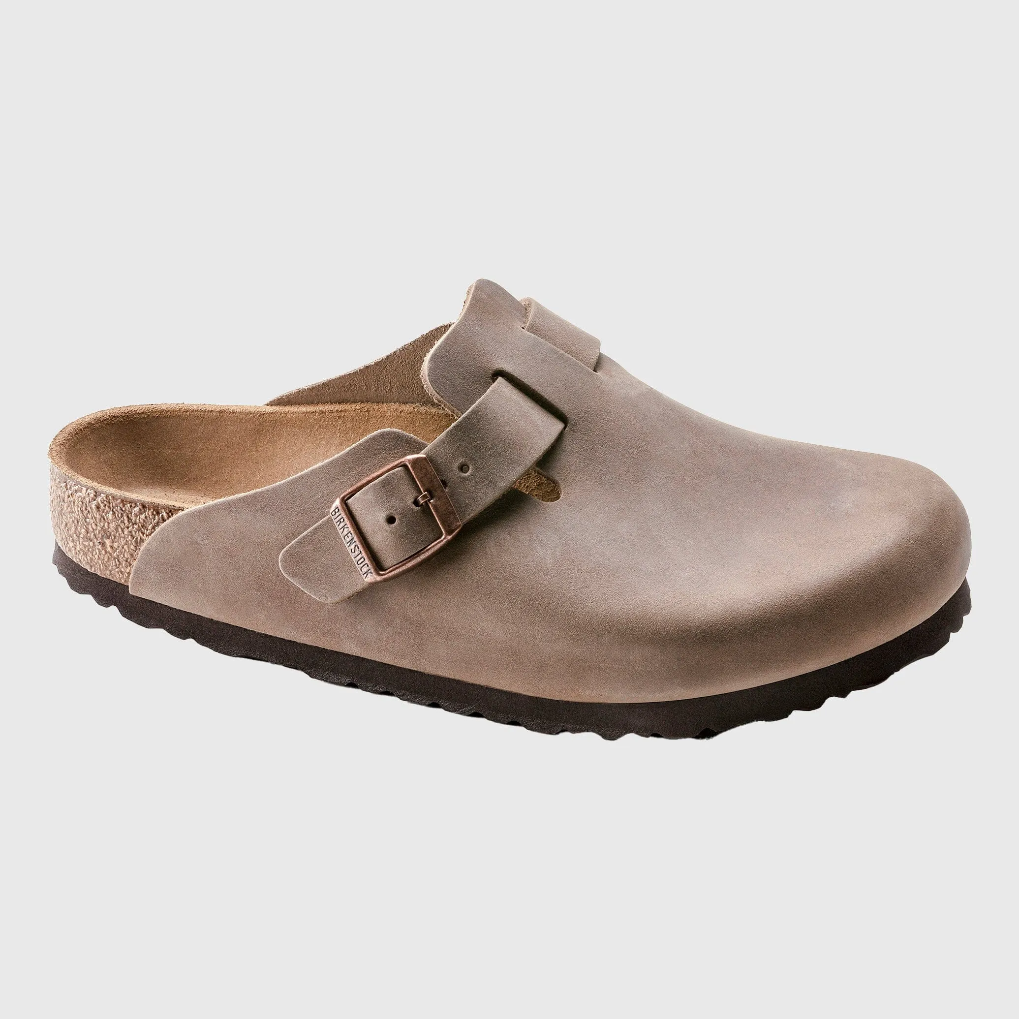 Birkenstock Boston Clog Oiled Leather - Tobacco Brown