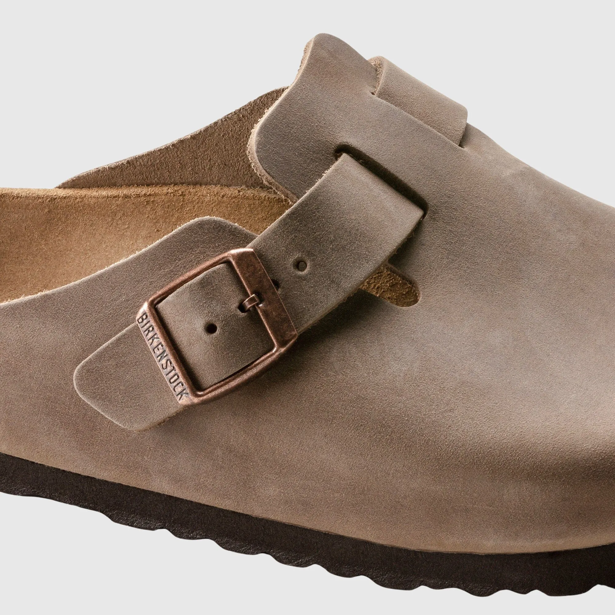 Birkenstock Boston Clog Oiled Leather - Tobacco Brown
