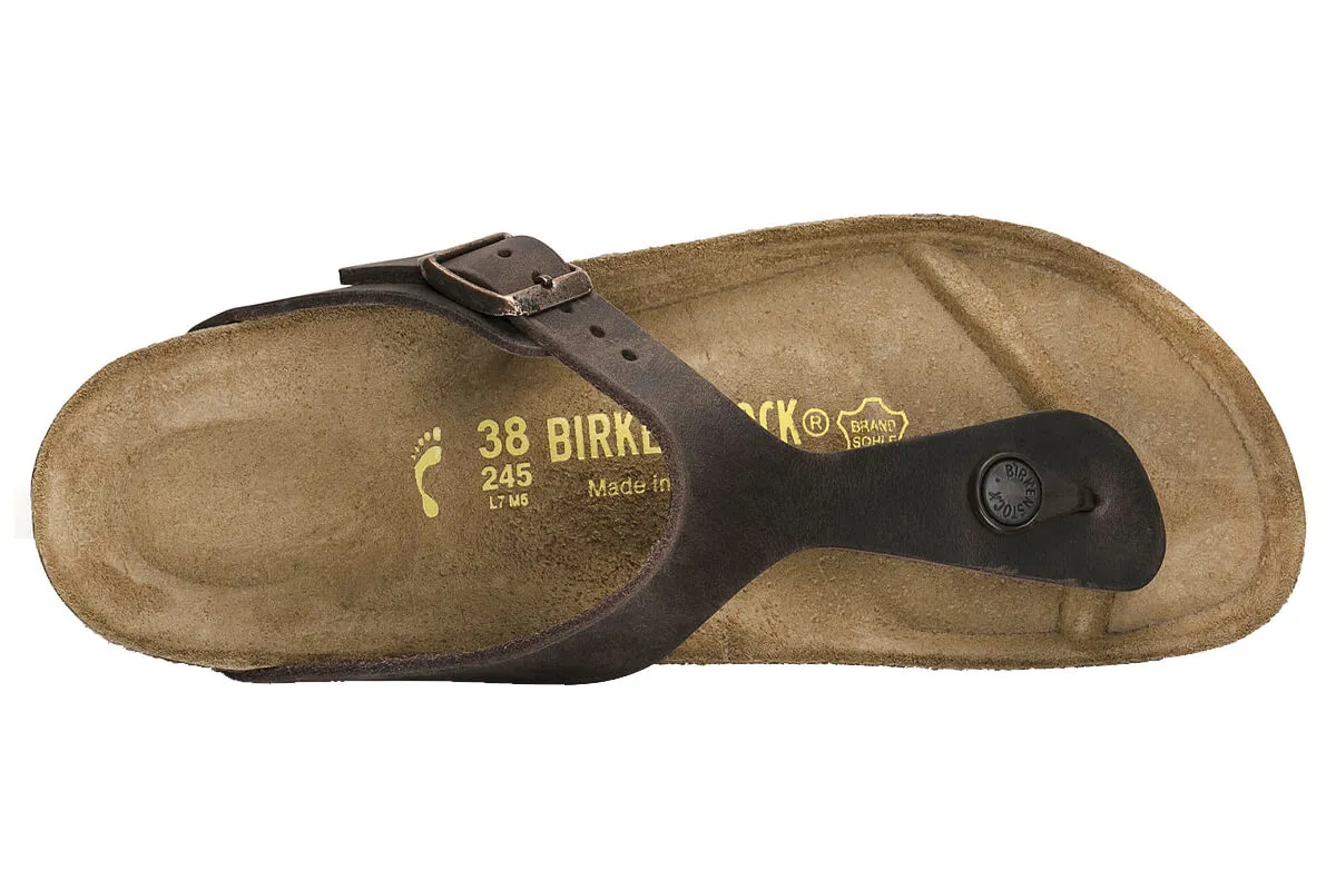 Birkenstock Gizeh R Habana Oiled Leather Unisex