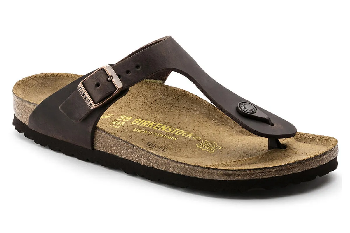 Birkenstock Gizeh R Habana Oiled Leather Unisex