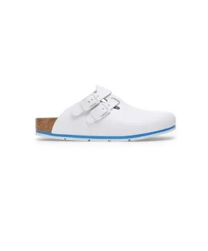 Birkenstock Kay Pro PU Coated/Leather White Clogs