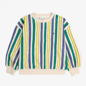 Bobo Choses - Multicolour stripes terry sweatshirt