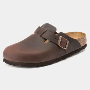 Boston Oiled Leather Habanna Flats