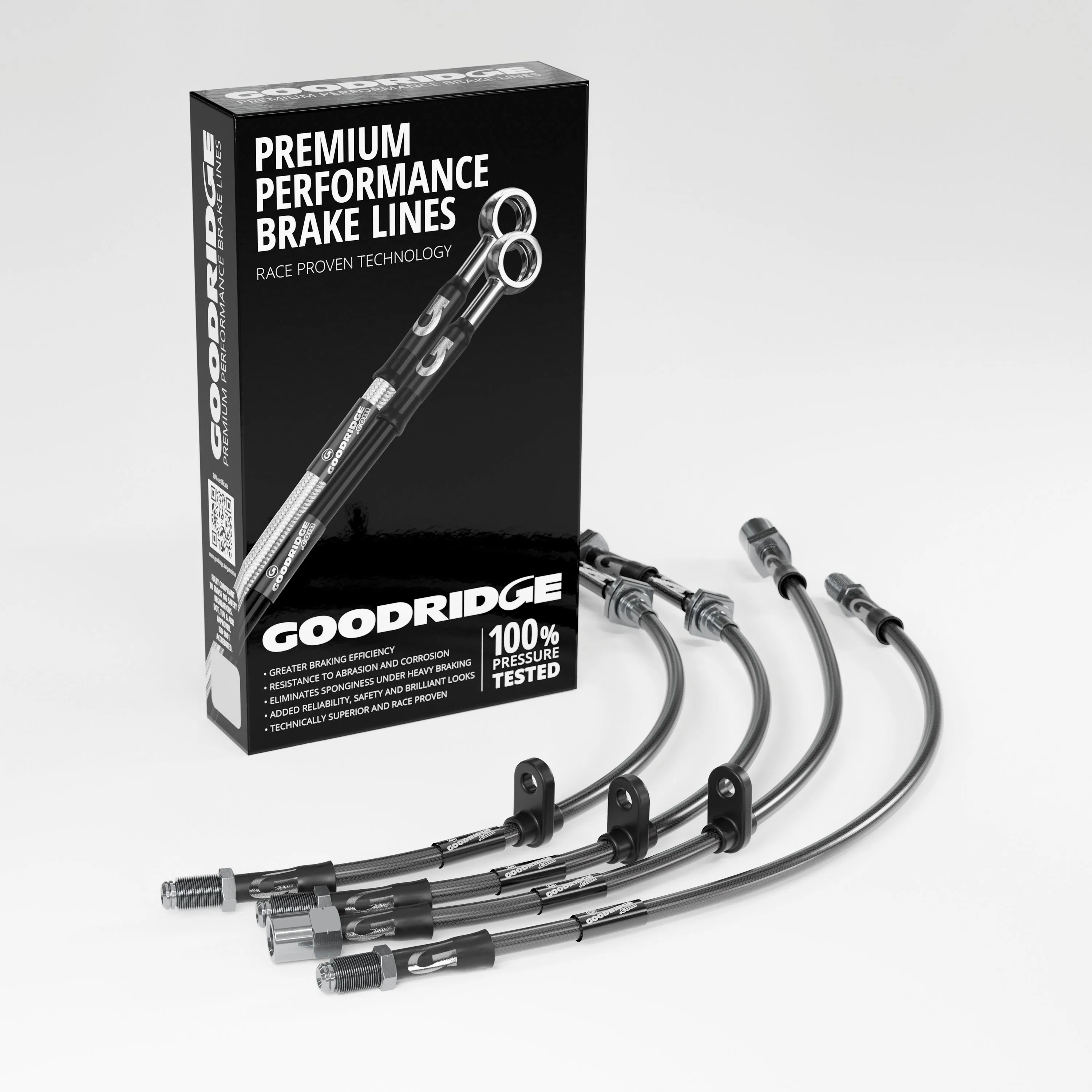 BRAKE HOSE KIT FOR SAAB 9-3 SPORT 2.0TURBO AERO 2002-