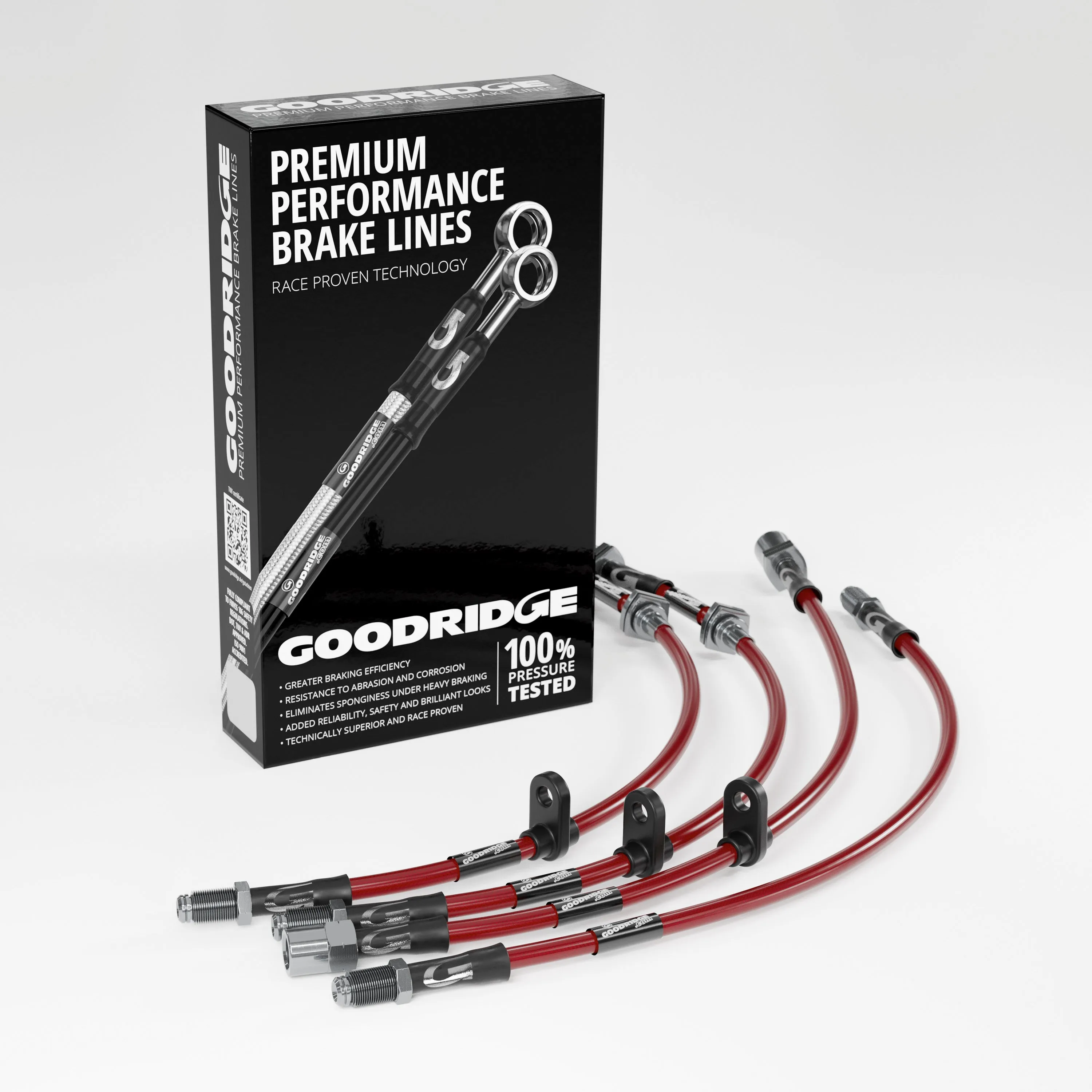 BRAKE HOSE KIT FOR SAAB 9-3 SPORT 2.0TURBO AERO 2002-