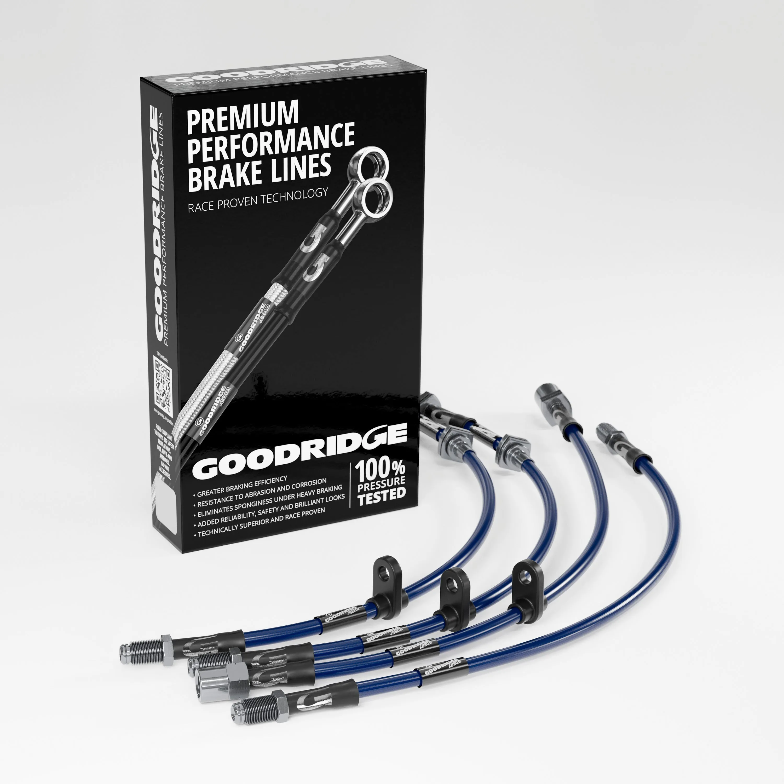 BRAKE HOSE KIT FOR SAAB 9-3 SPORT 2.0TURBO AERO 2002-