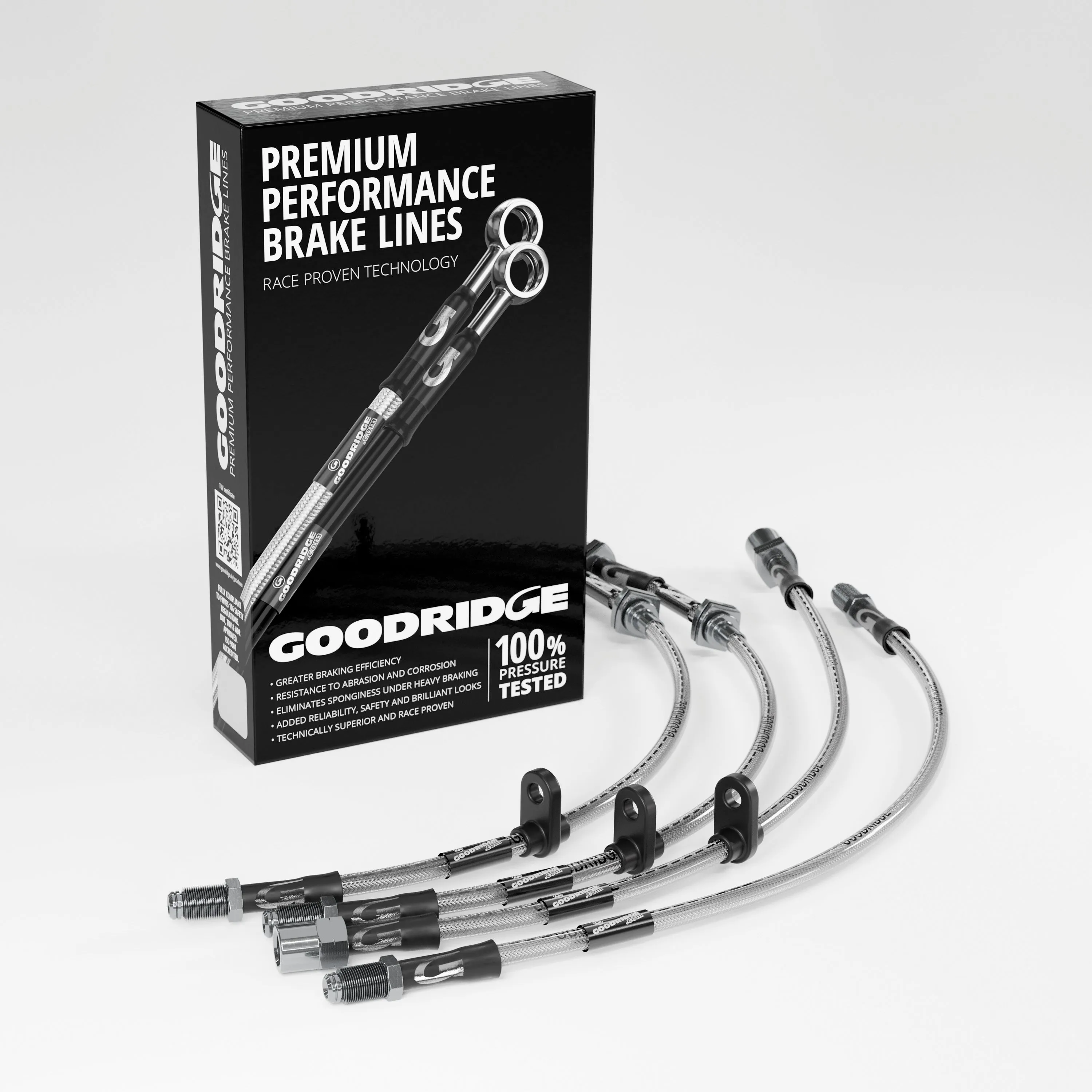 BRAKE HOSE KIT FOR SAAB 9-3 SPORT 2.0TURBO AERO 2002-