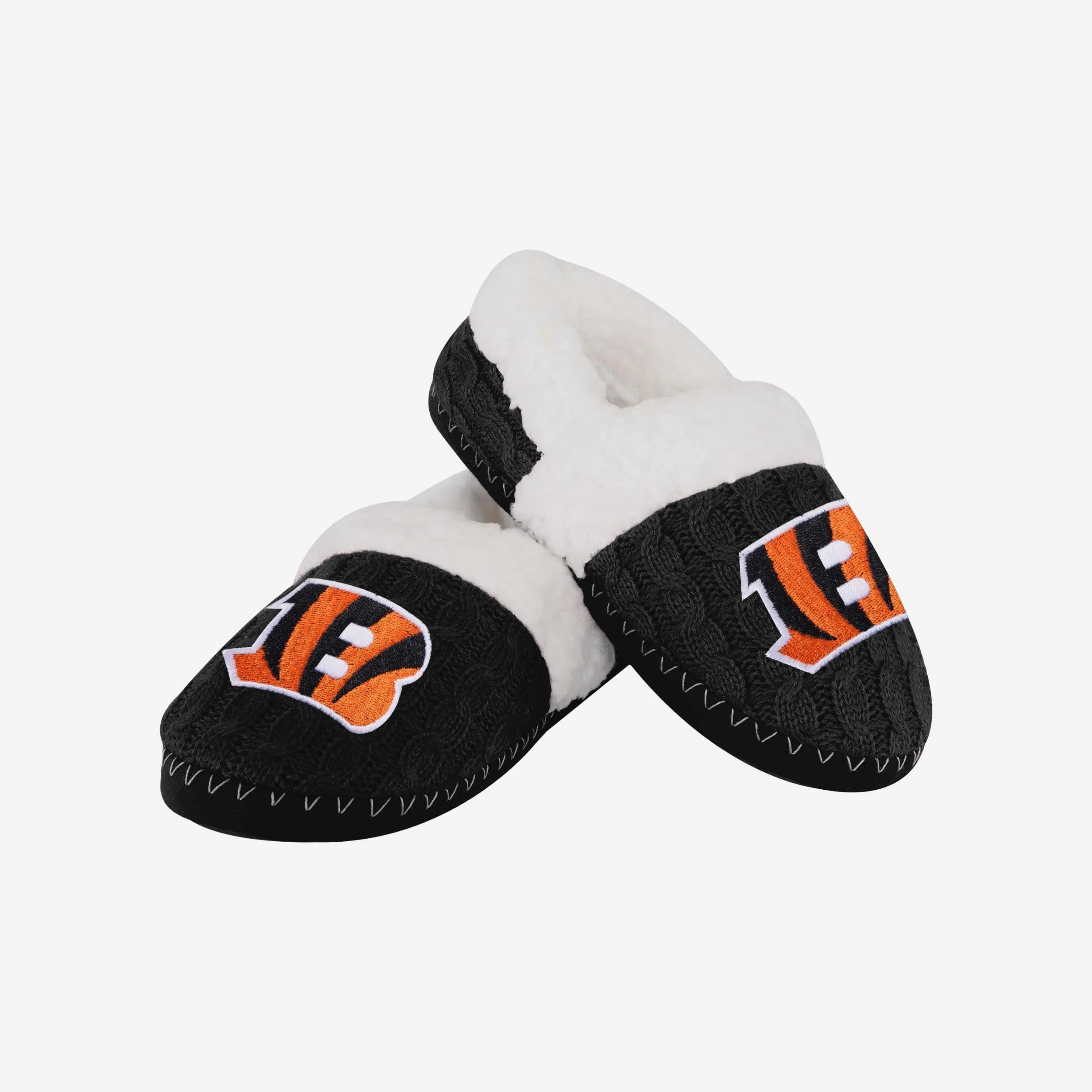 Cincinnati Bengals Womens Team Color Moccasin Slipper