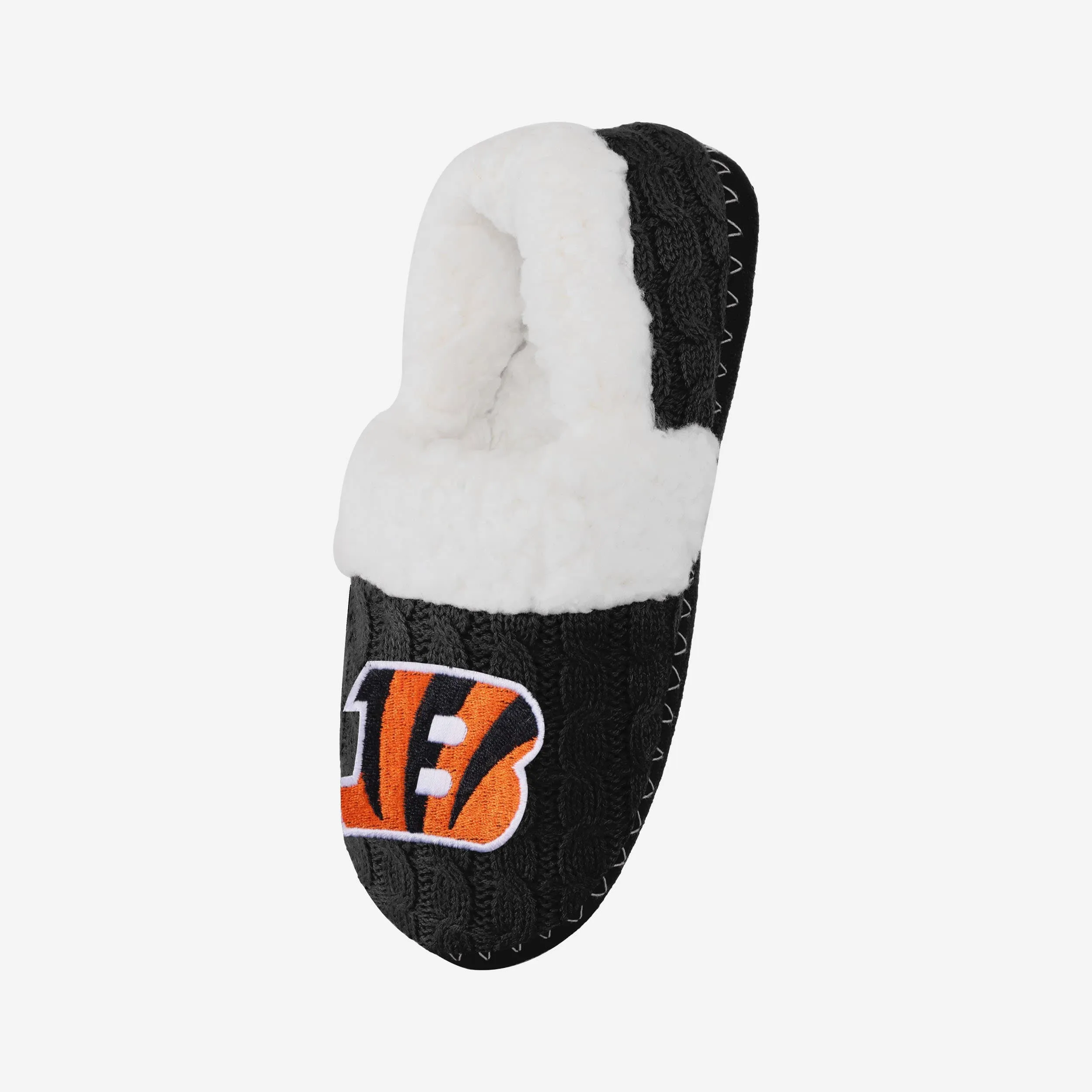 Cincinnati Bengals Womens Team Color Moccasin Slipper