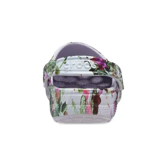 Classic Photoreal Floral Clogs