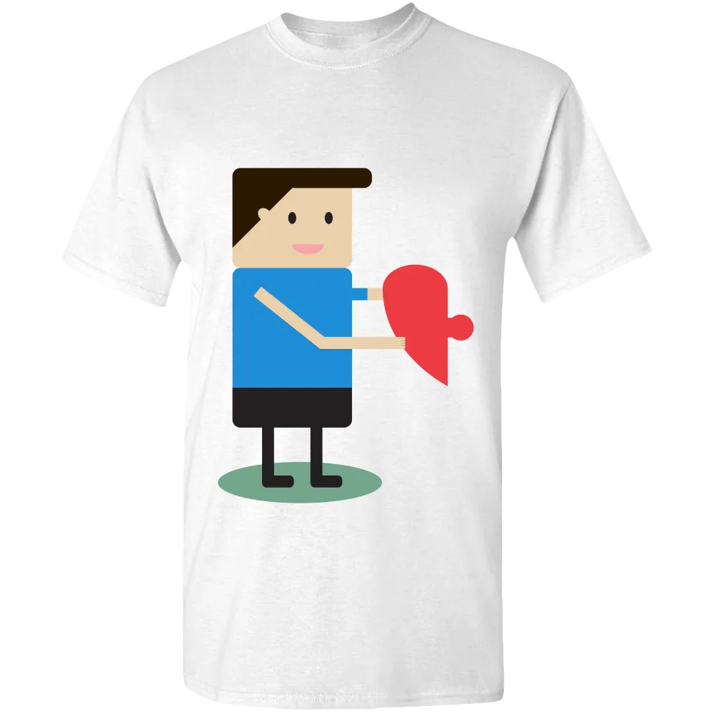 Complete Me Boy Valentine's Day Tee Shirt