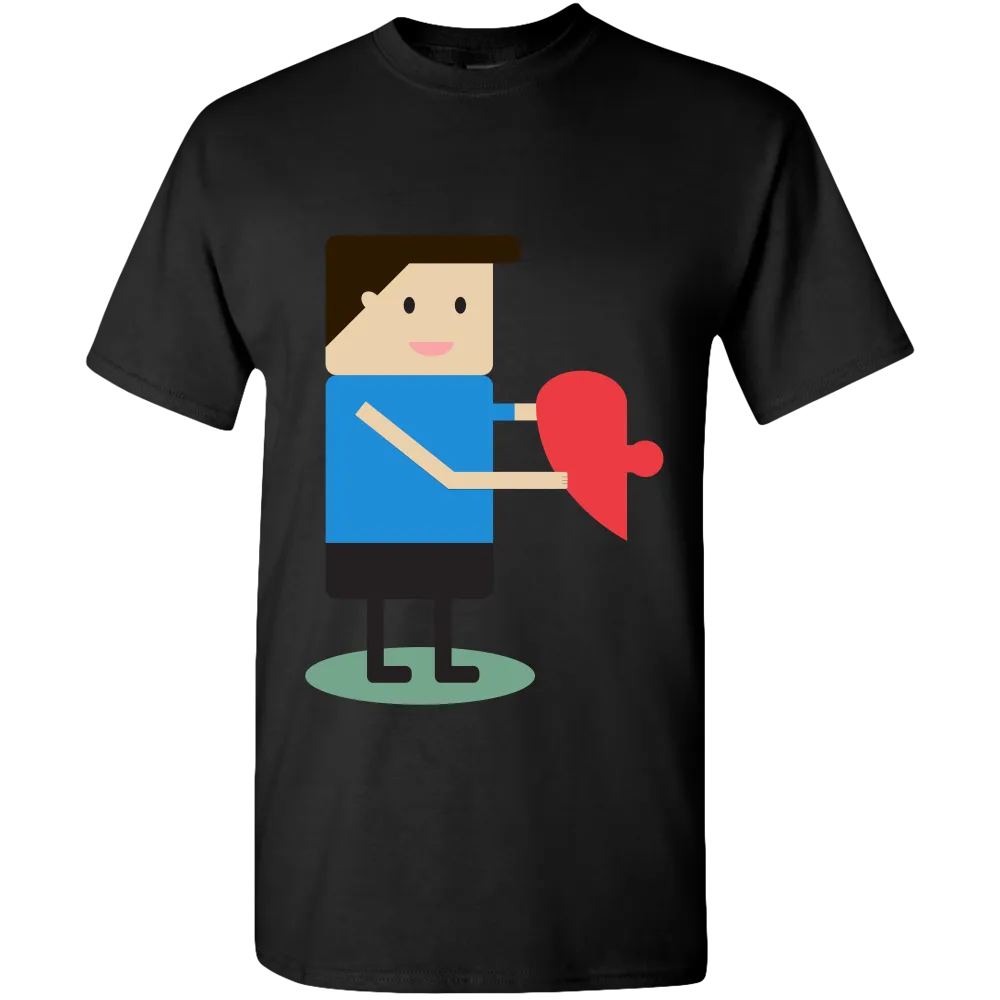 Complete Me Boy Valentine's Day Tee Shirt