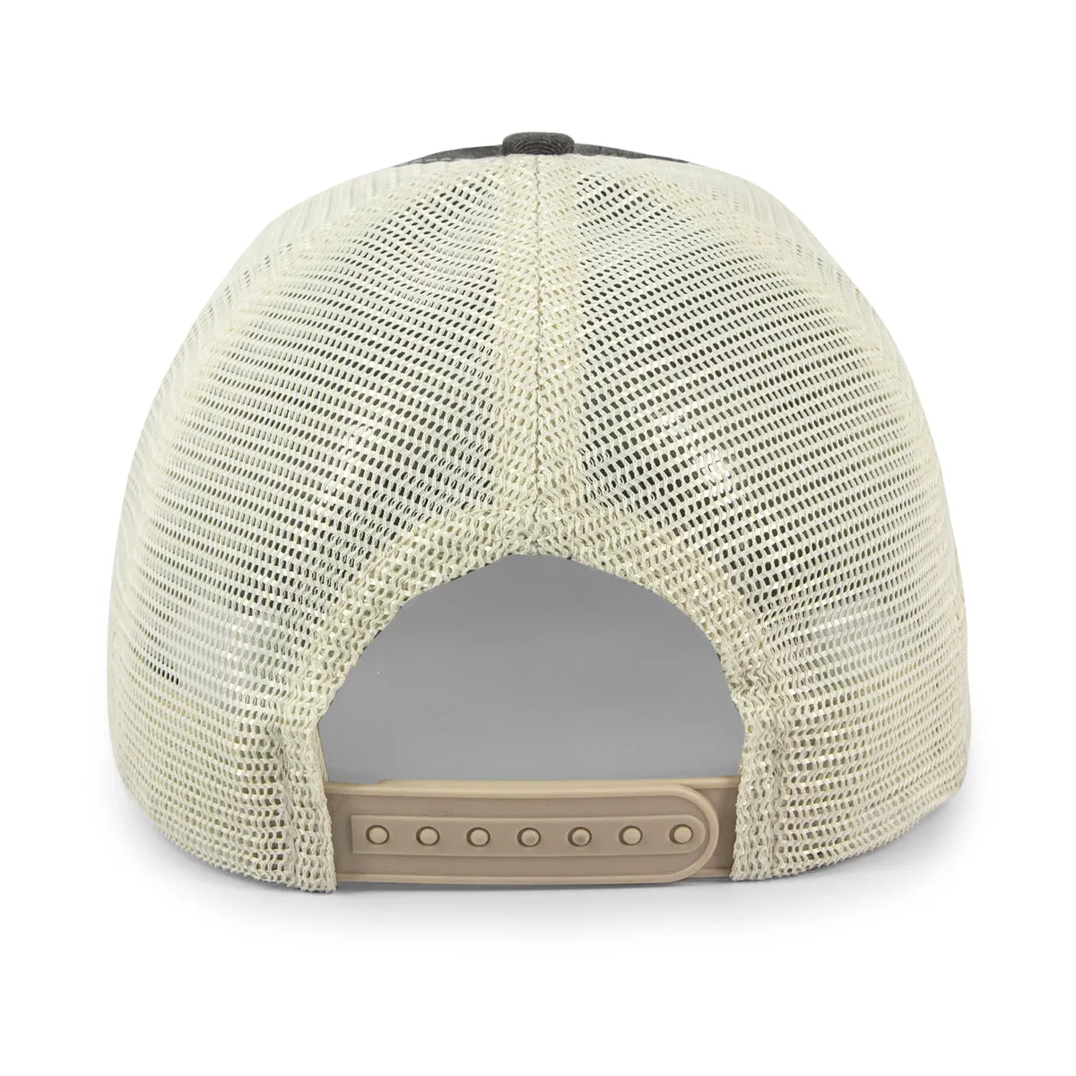 Connecticut State Wood Grain Patch Relaxed Trucker