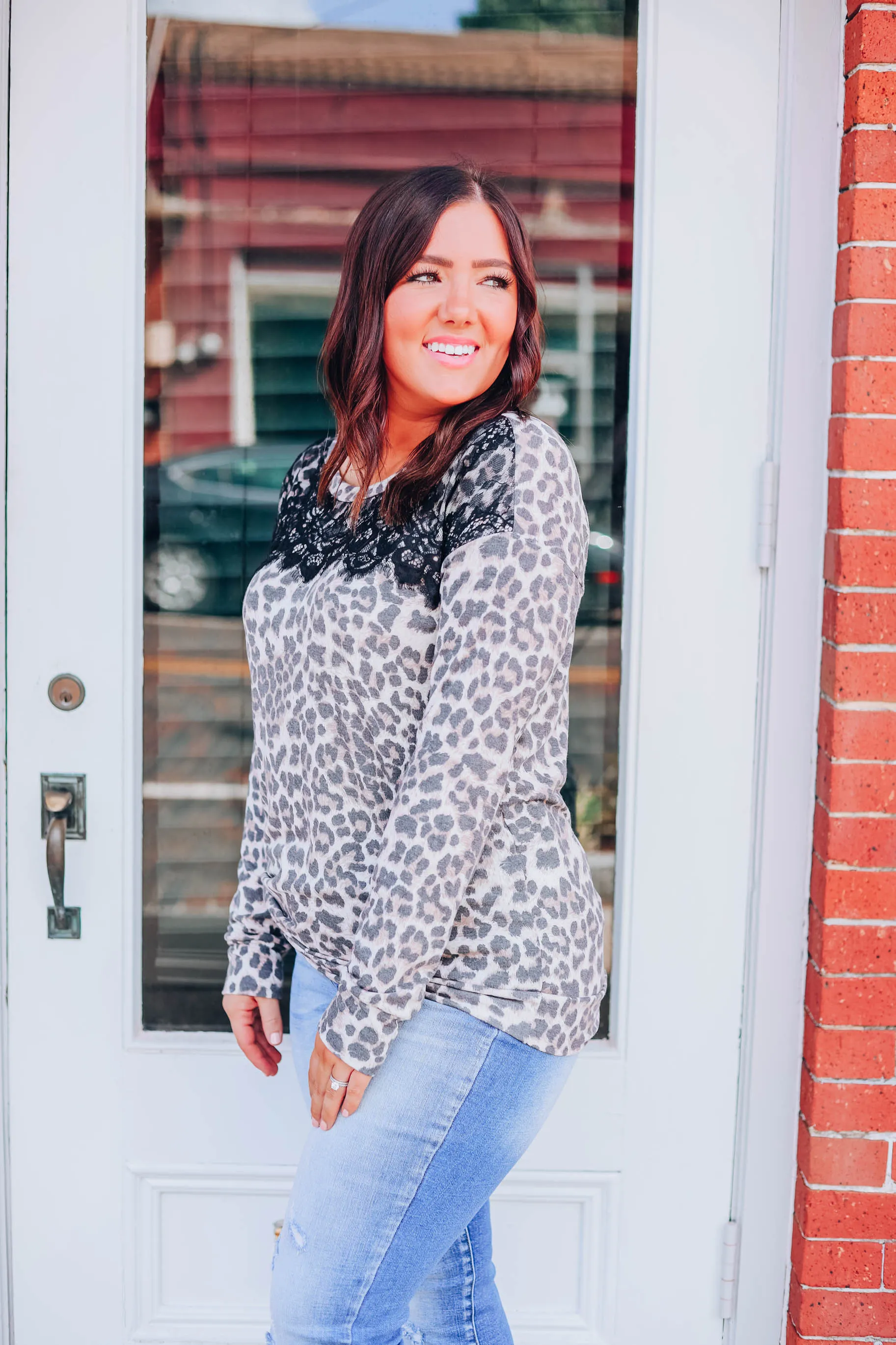Creative Spirit Leopard Top