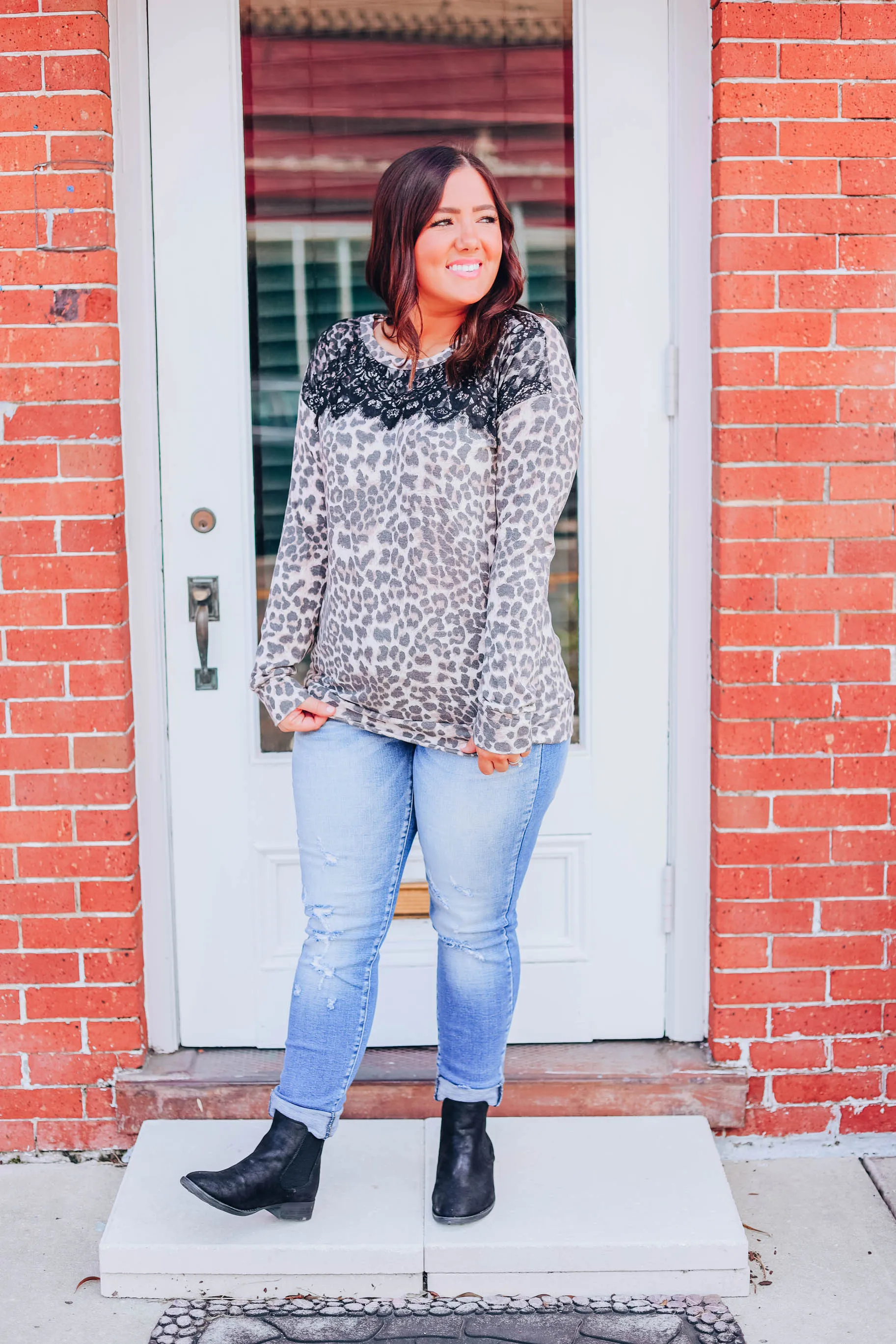 Creative Spirit Leopard Top