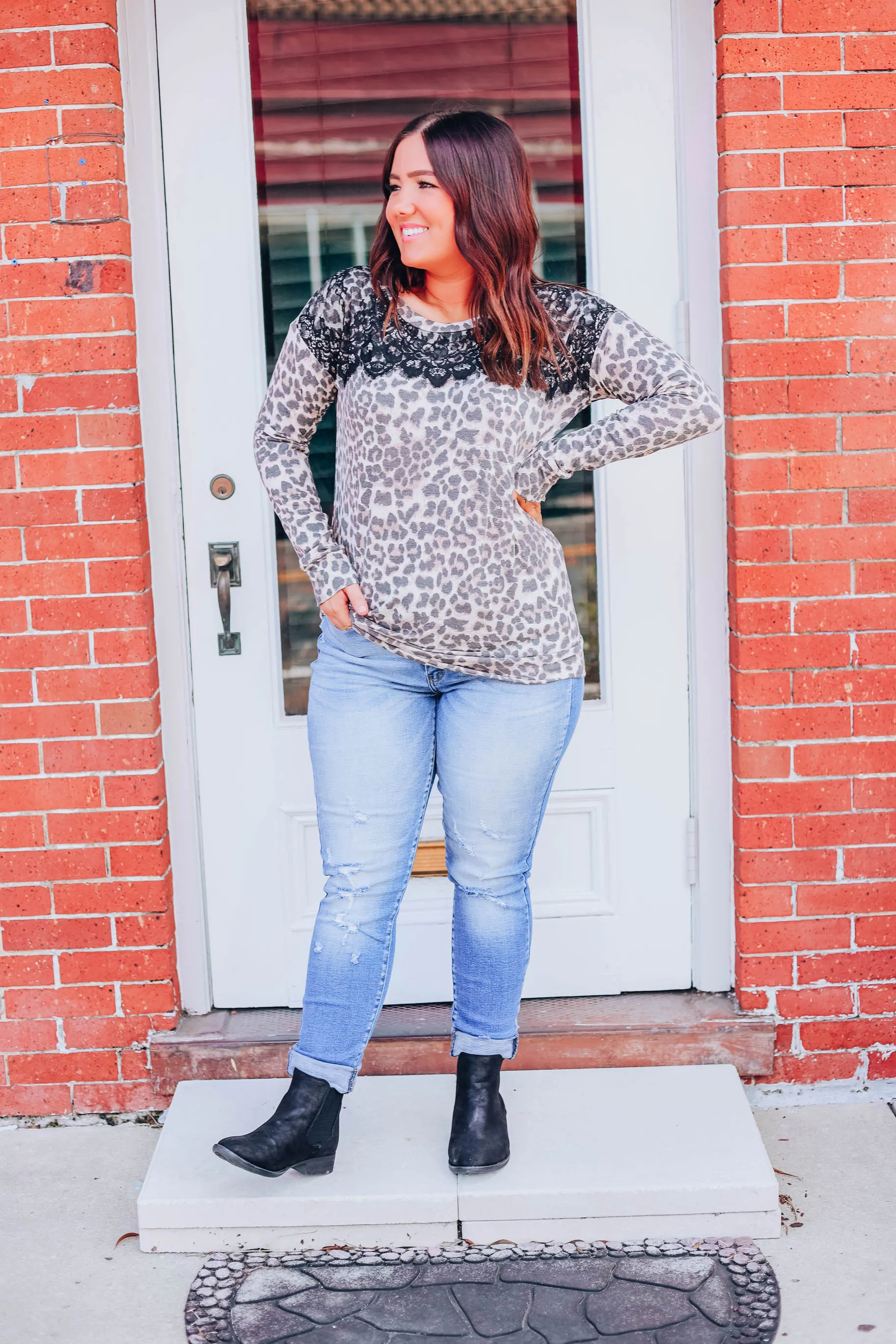 Creative Spirit Leopard Top