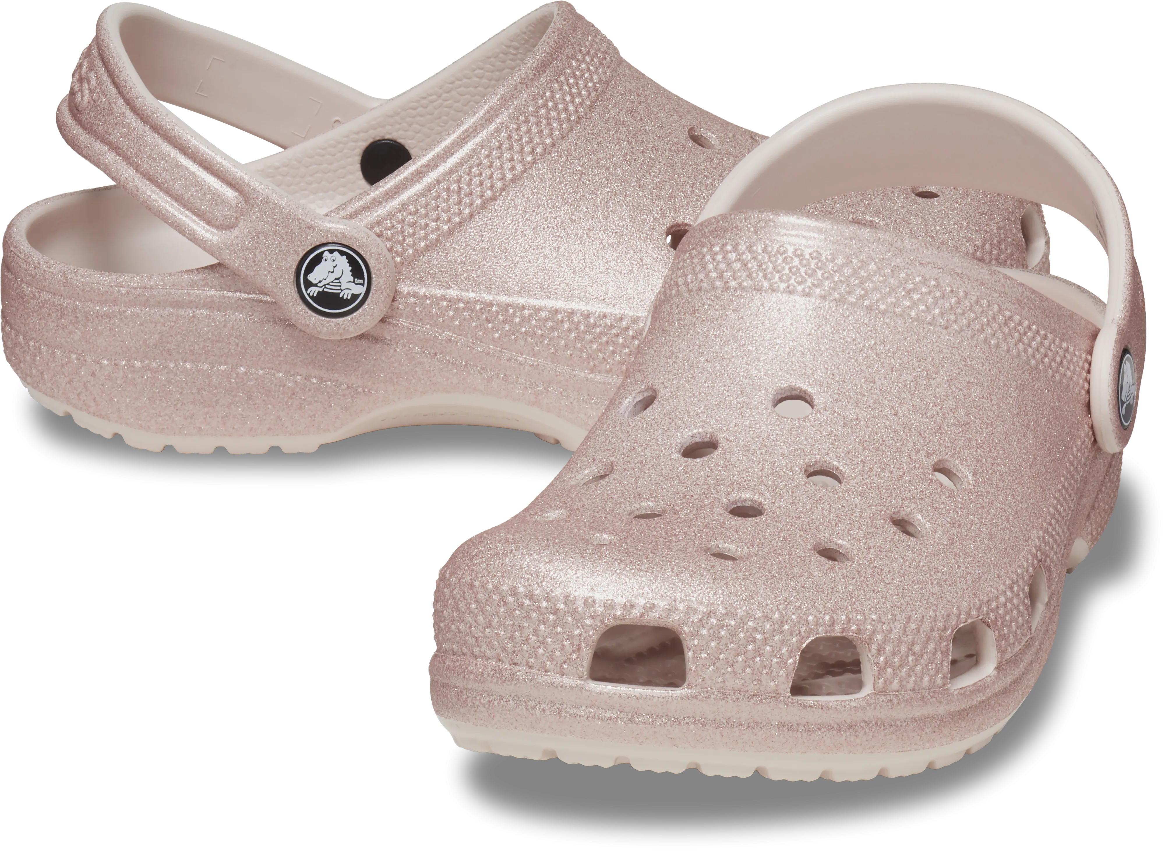 CROCS CLASSIC GLITTER CLOG 206993-6WV - rosé / Glitter