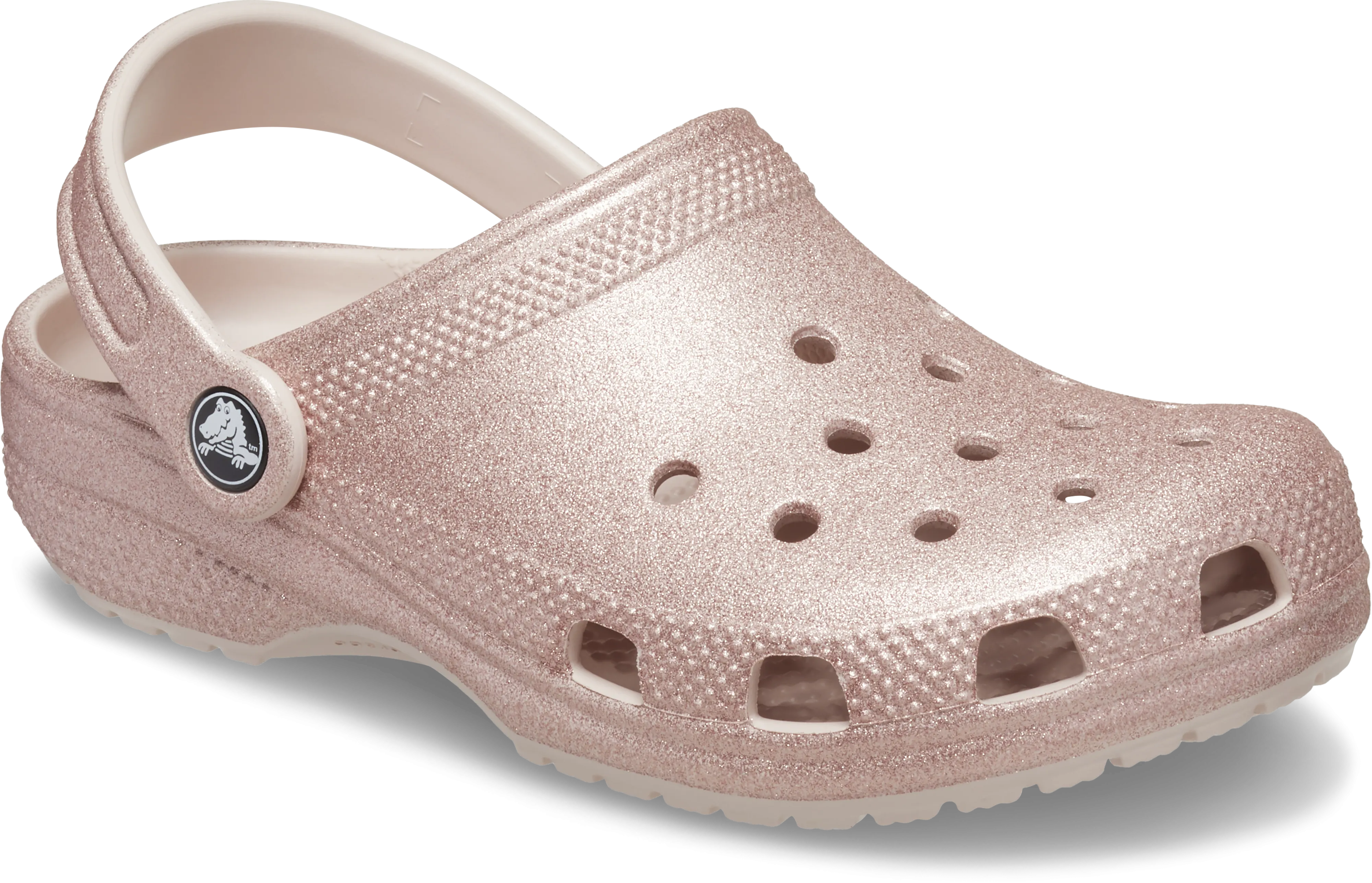 CROCS CLASSIC GLITTER CLOG 206993-6WV - rosé / Glitter