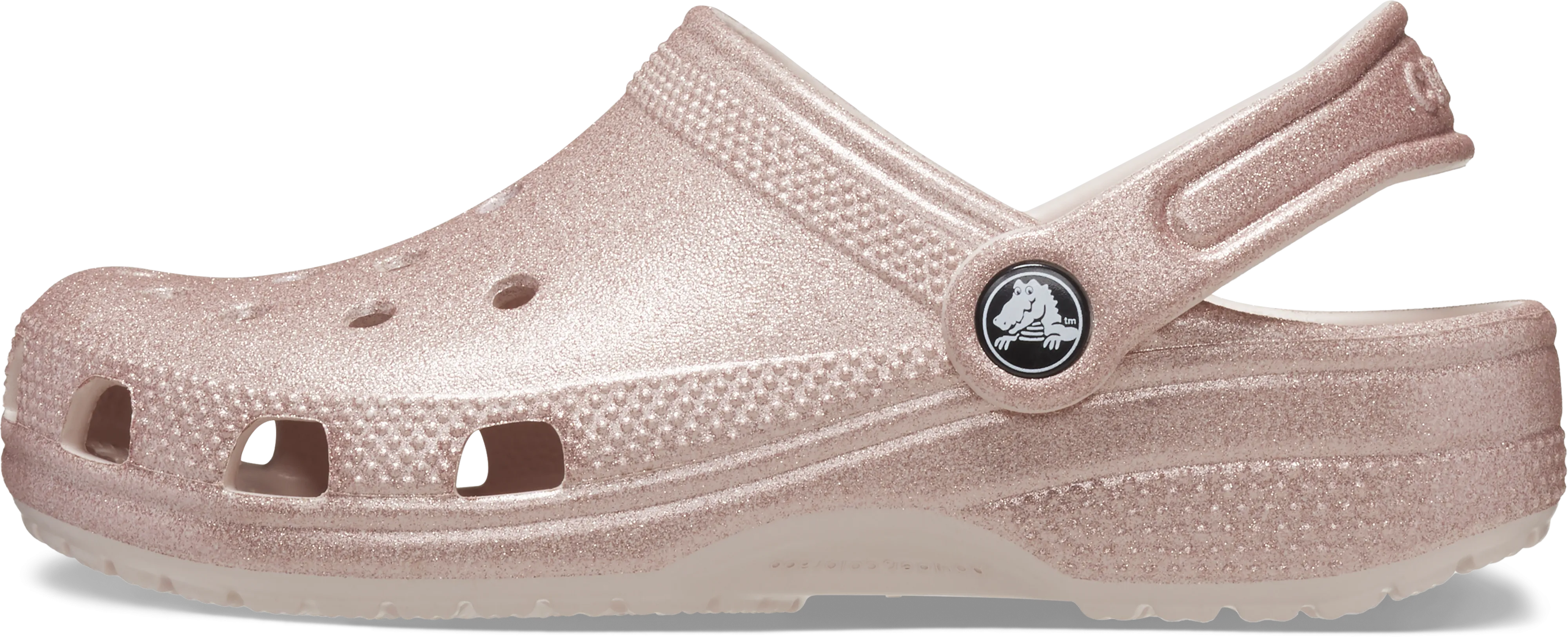 CROCS CLASSIC GLITTER CLOG 206993-6WV - rosé / Glitter