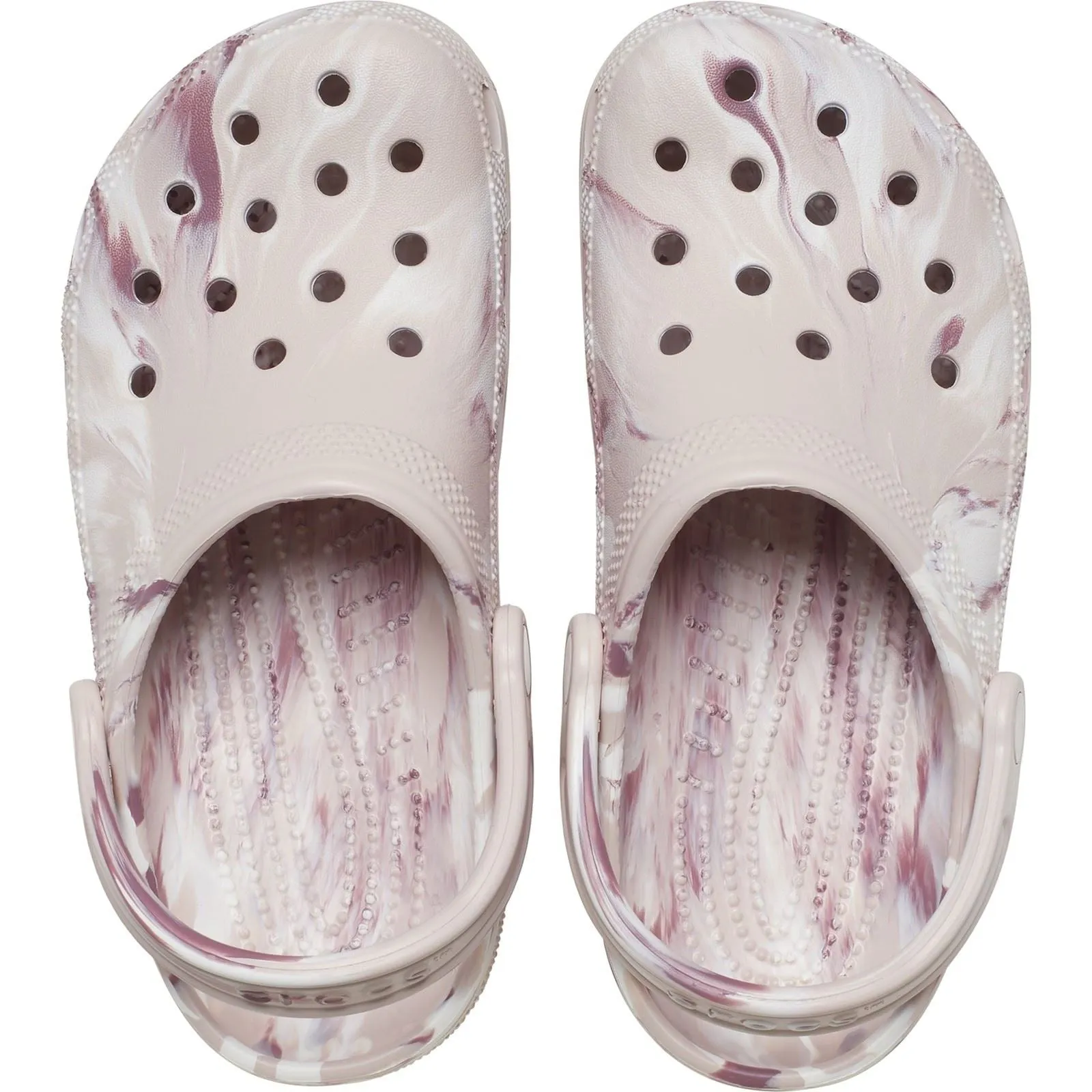 Crocs Classic Marbled Thermoplastic Quartz Clogs