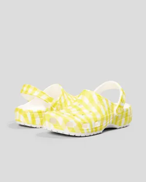 Crocs Unisex Classic Clog - Gingham Daylily