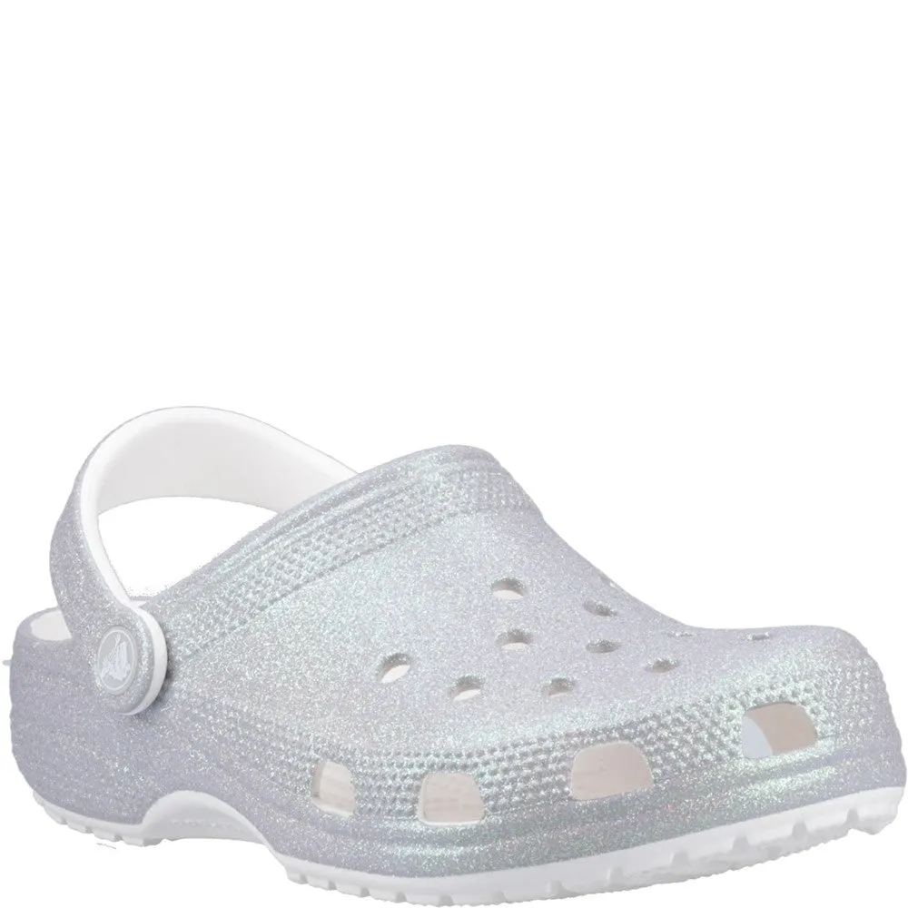 Crocs Unisex Classic Glitter Clog