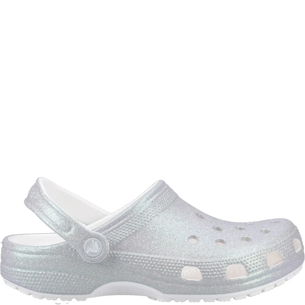Crocs Unisex Classic Glitter Clog