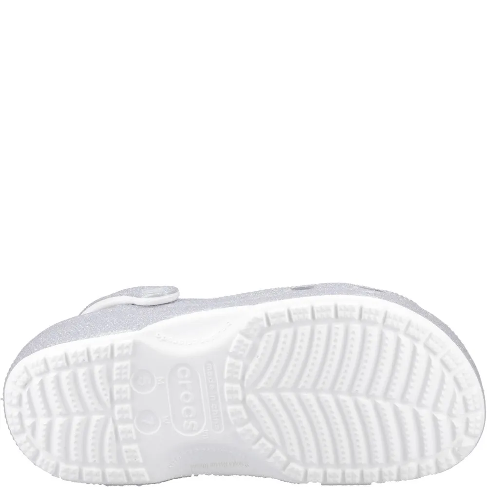 Crocs Unisex Classic Glitter Clog