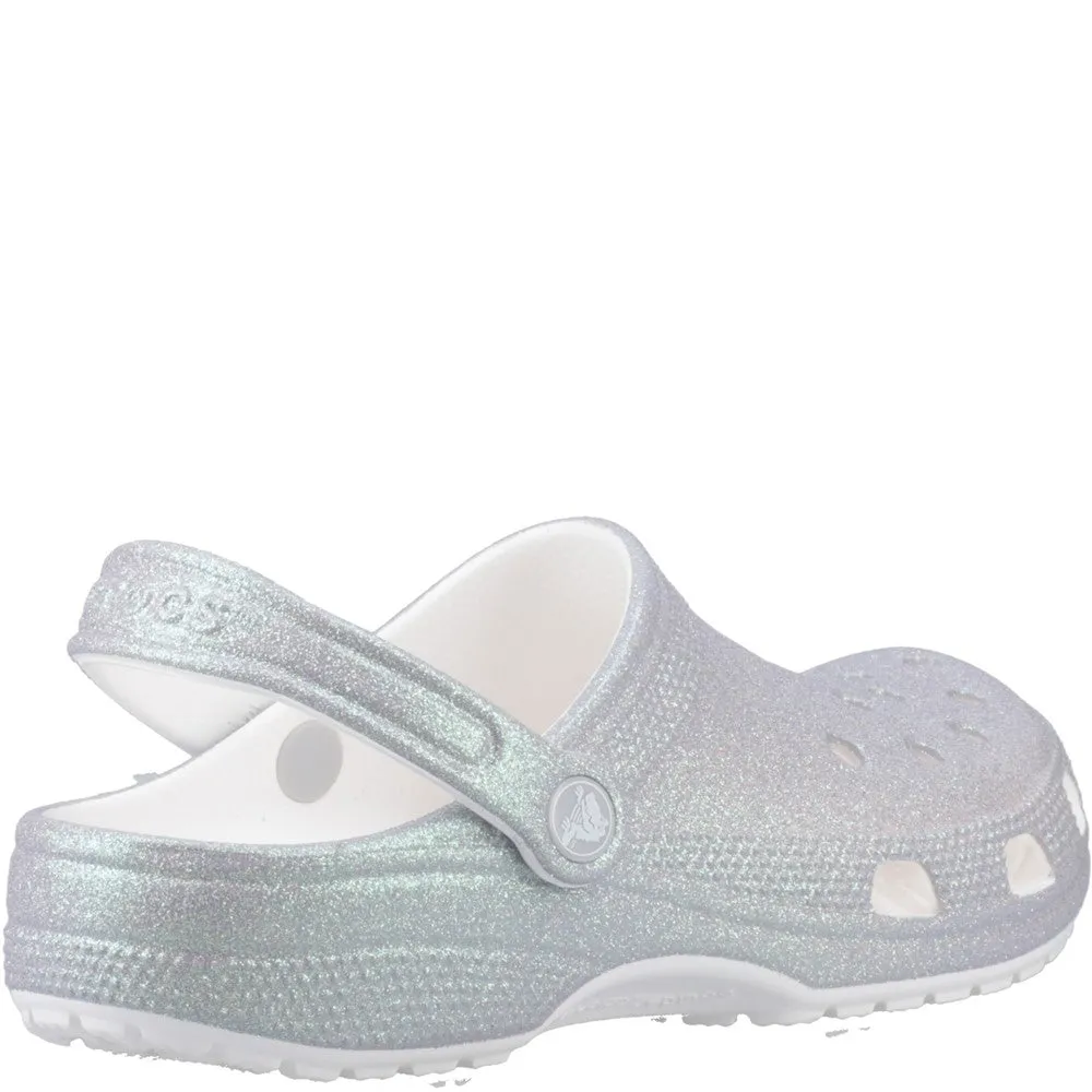 Crocs Unisex Classic Glitter Clog
