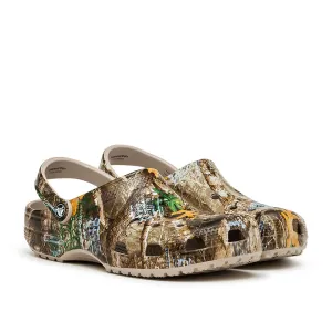 crocs x thisisneverthat x realtree classic clogs