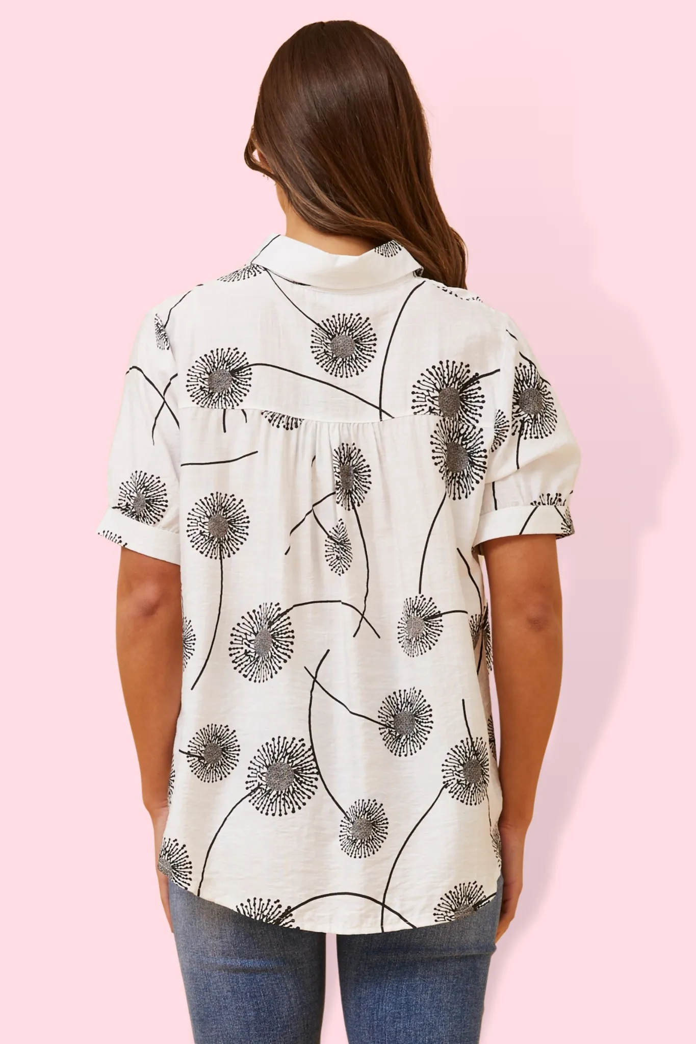 Dandelion Monochrome Top