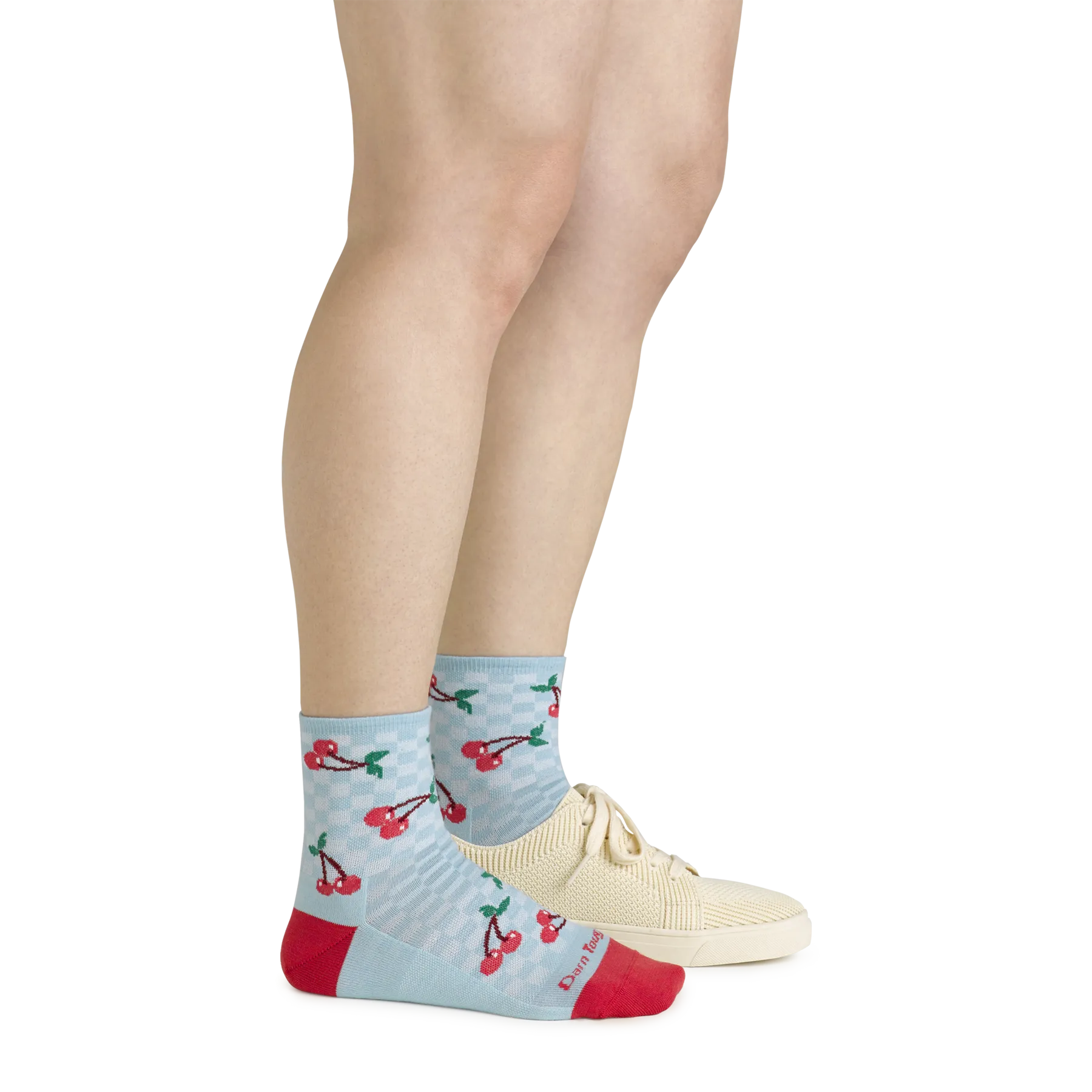 Darn Tough Women's Stand Shorty Lifestyle Socks - Glacier