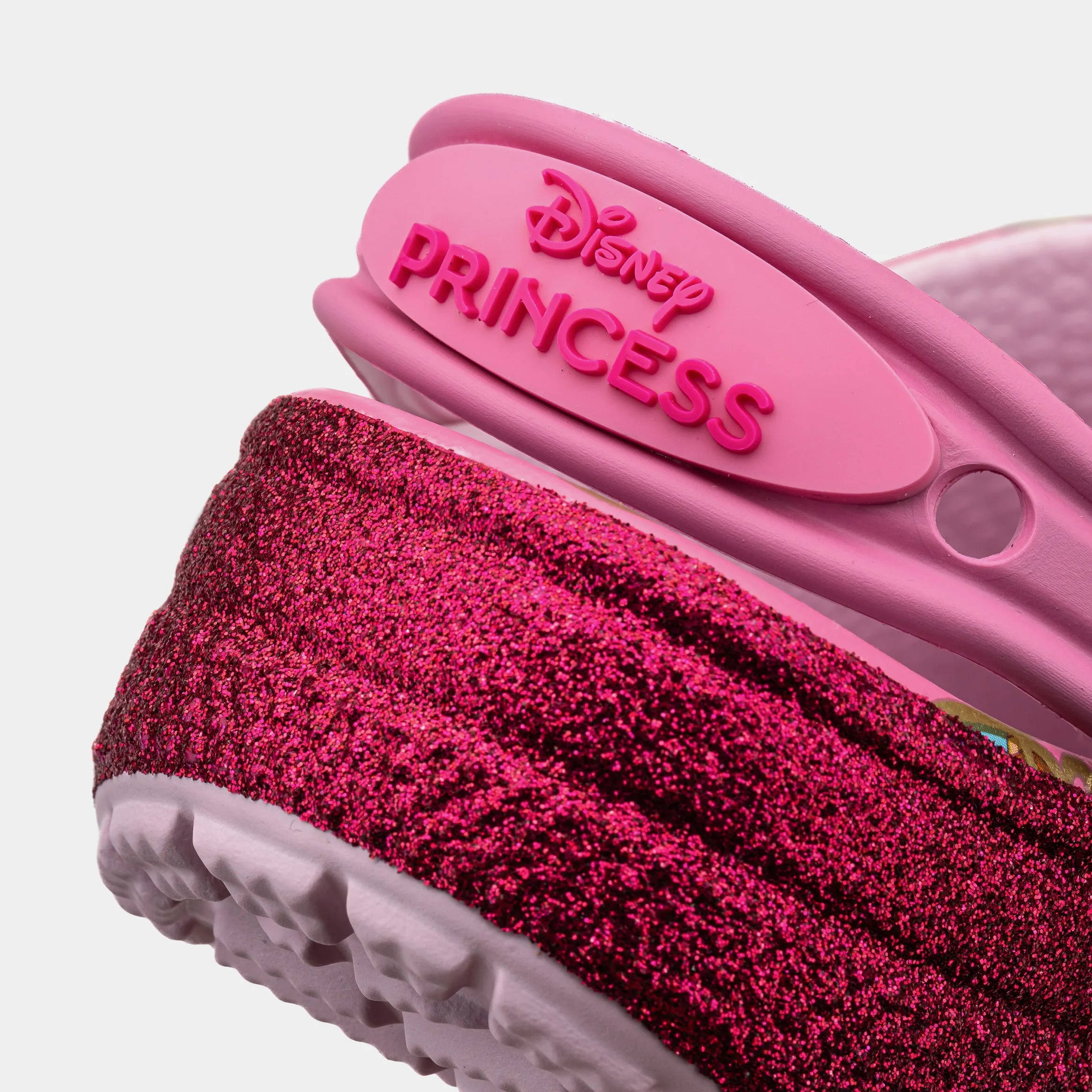 Disney Princess Classic Clog Preschool/Grade School Sandals (Soft Pink)