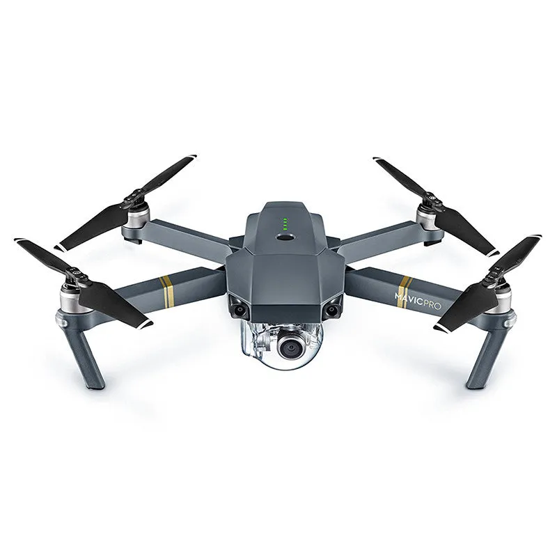 DJI Mavic Pro Camera Drone Combo Pack - GPS/GLONASS, 4 Mile Range, 4K Camera, 3 Batteries, Carry Bag, Folding