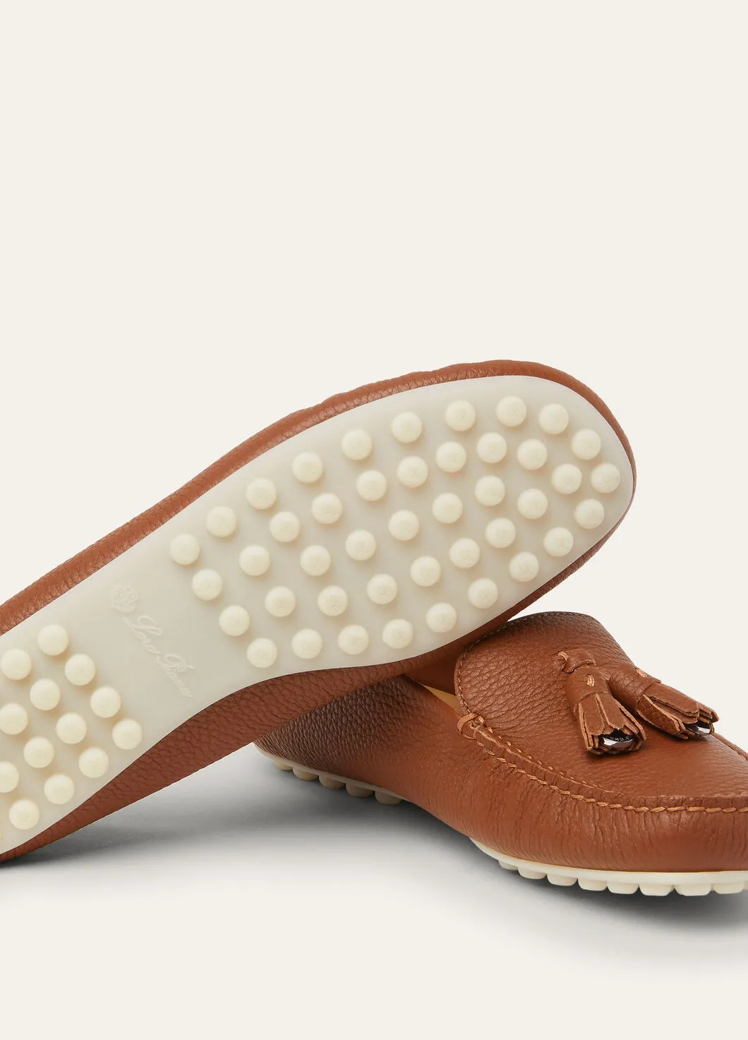 Dot Sole Walk in Brown Leather for Women