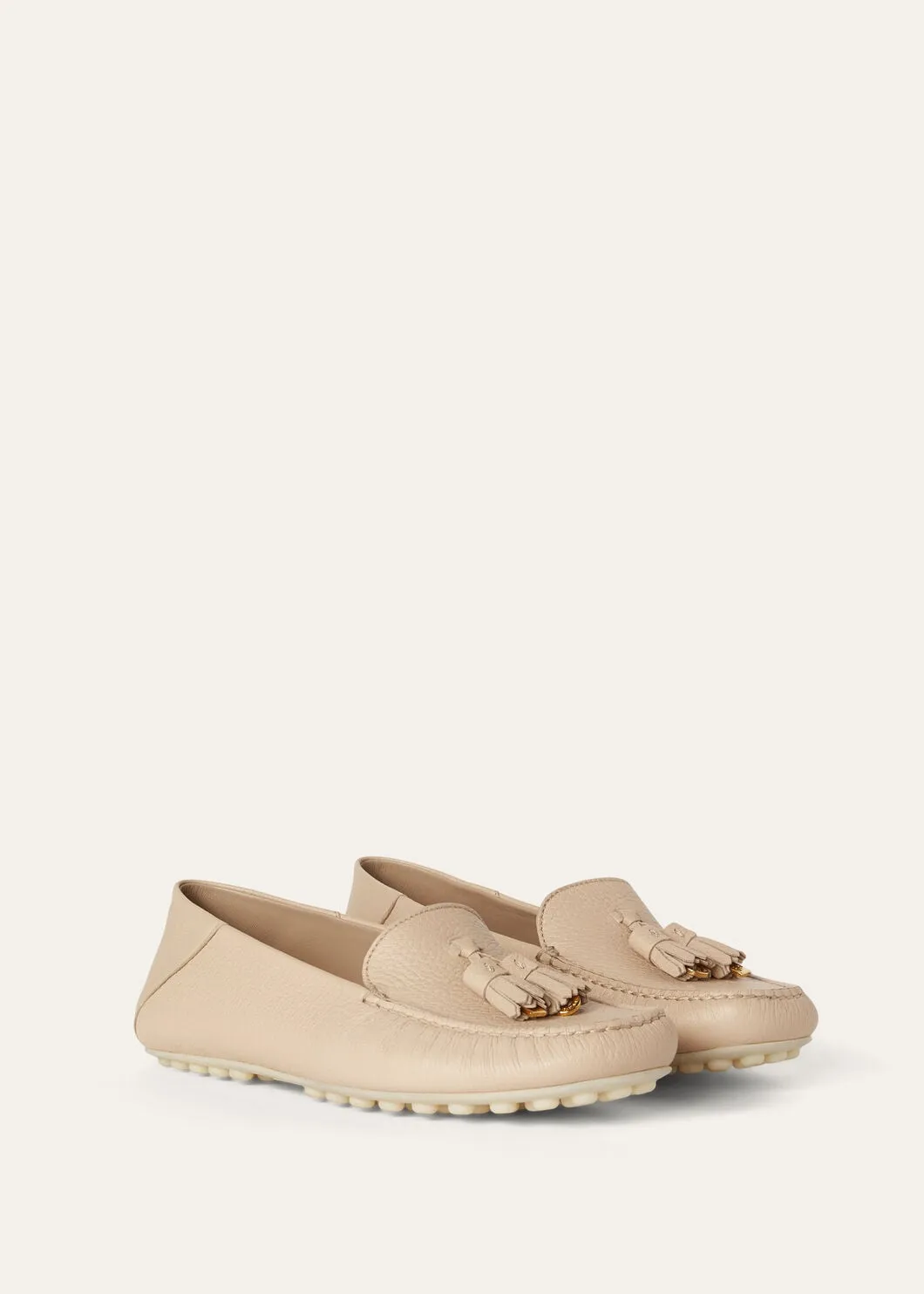 Dot Sole Walk in Camel Leather for Women