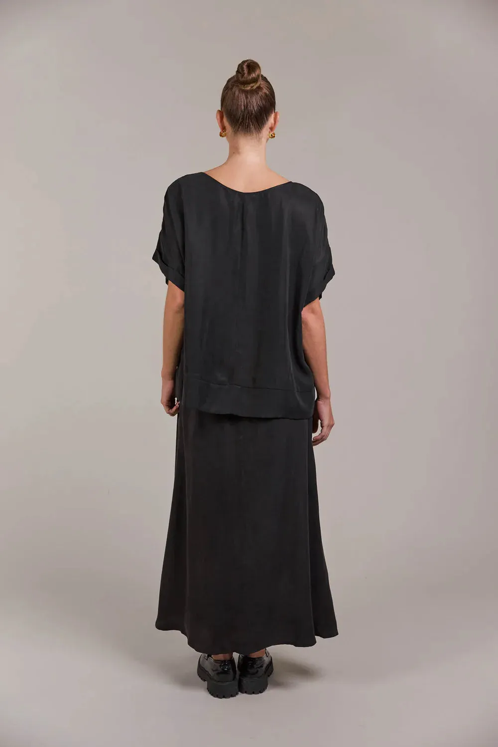 Eden Relaxed Top | Black