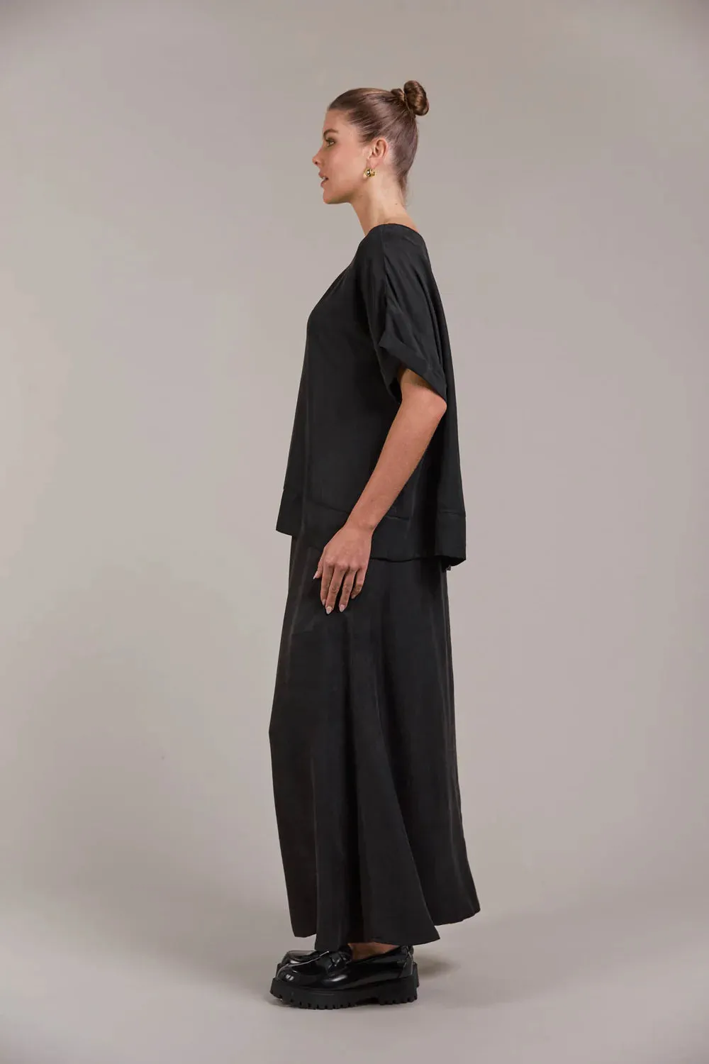 Eden Relaxed Top | Black