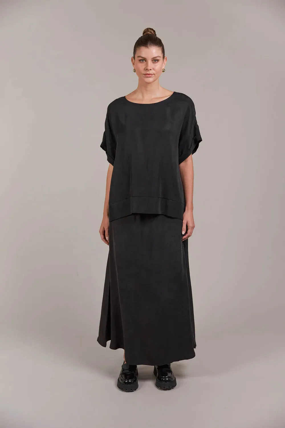 Eden Relaxed Top | Black