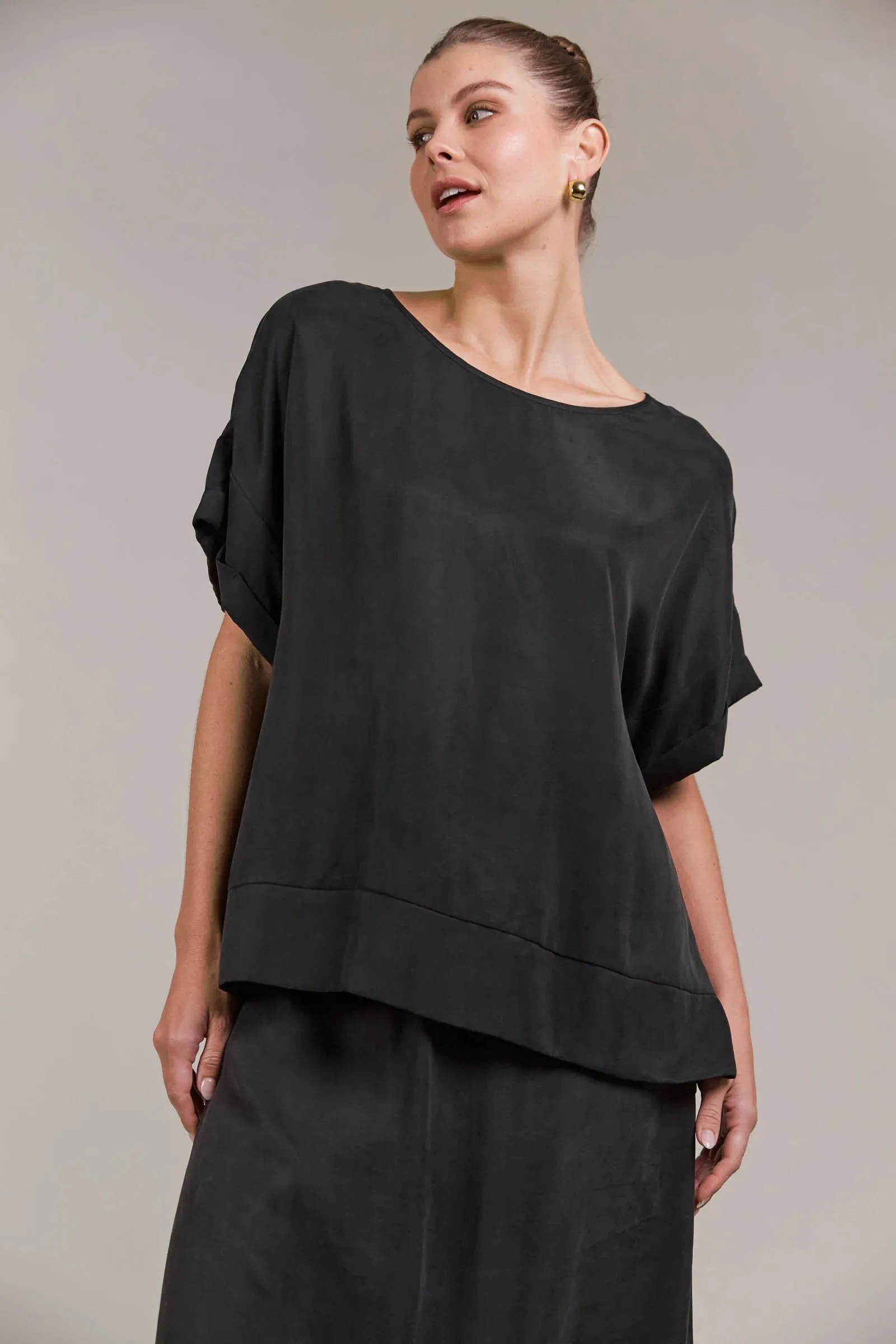 Eden Relaxed Top | Black